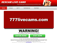Tablet Screenshot of dirty-sexcam.com